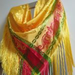 Sebniya - Foulard Berbère Traditionnel Jaune