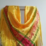 Sebniya - Foulard Berbère Traditionnel Jaune