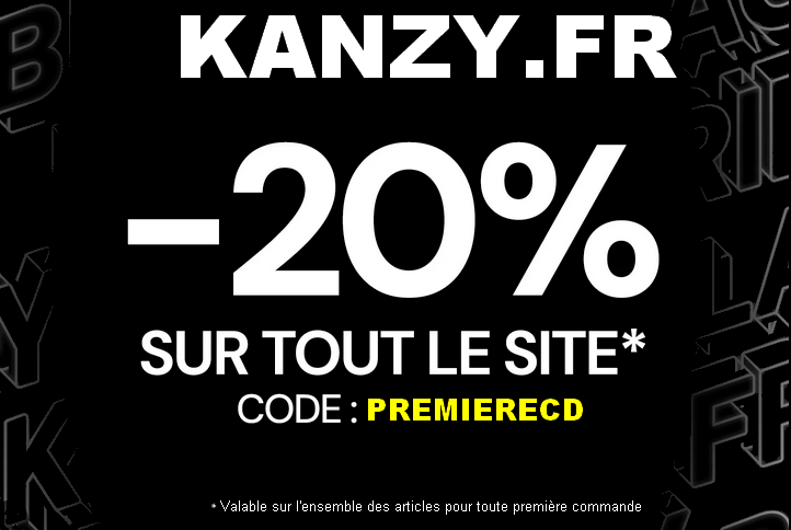 Code promo -20% sur Kanzy.fr